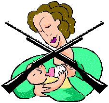 Mom with Rifle