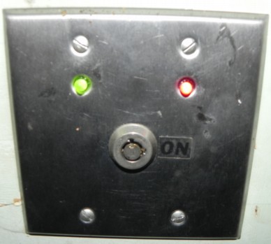 Alarm Panel in Garage