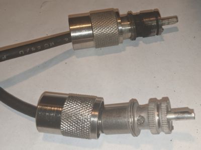 Coax burned