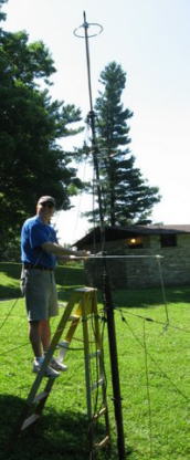 Bob with UHF/VHF tower