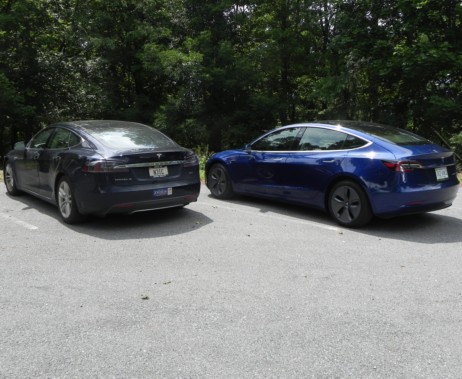 Two Teslas